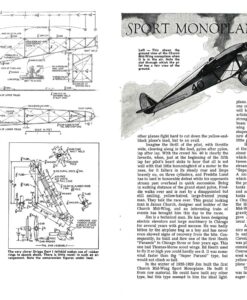 1931 Flying and Glider Manual — Complete 38-page Vintage Aircraft Plans Bundle — preview page