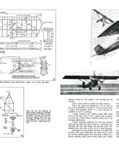 1933 Flying and Glider Manual — Complete 40-page Vintage Aircraft Plans Bundle — preview page