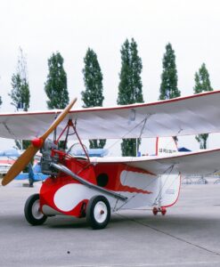 Mignet HM.14 Pou-du-Ciel Flying Flea aircraft on display - photo by Joost J. Bakker CC-BY-2.0